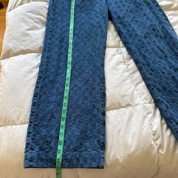 Imogene & Willie - Logan Washed Indigo Check Jean - Size 29 - Picture 13 of 14